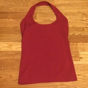 Banana Republic stretch halter tank